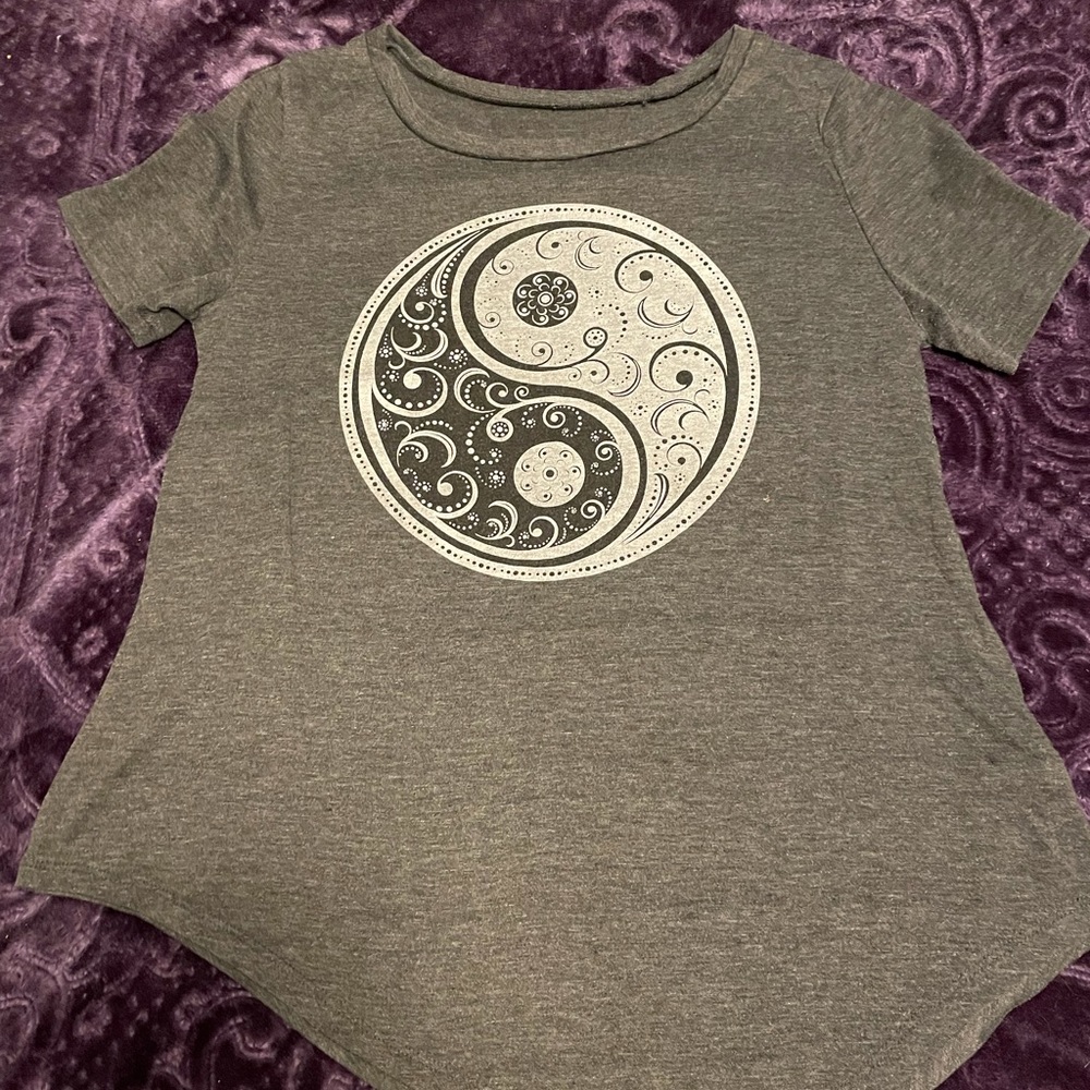 2Kul yin yang tee